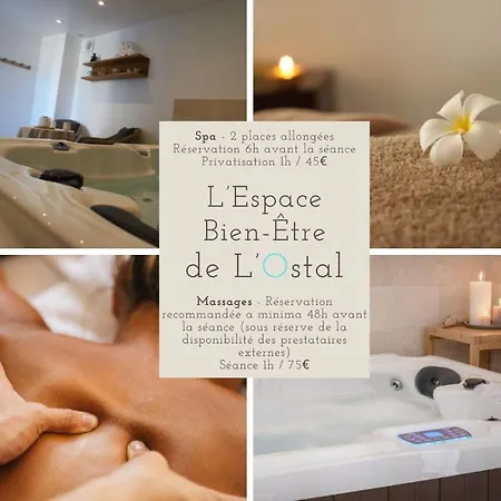 L'ostal - - Et De 25 à 40m2 - Maison d'hôtes Saint-Hilaire-dʼOzilhan